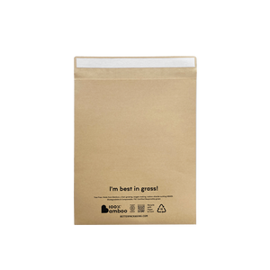 Better Packaging brown bamboo envelope