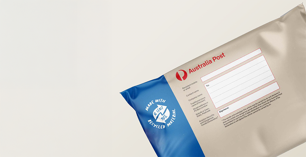 Custom Australia Post POLLAST!C Mailer